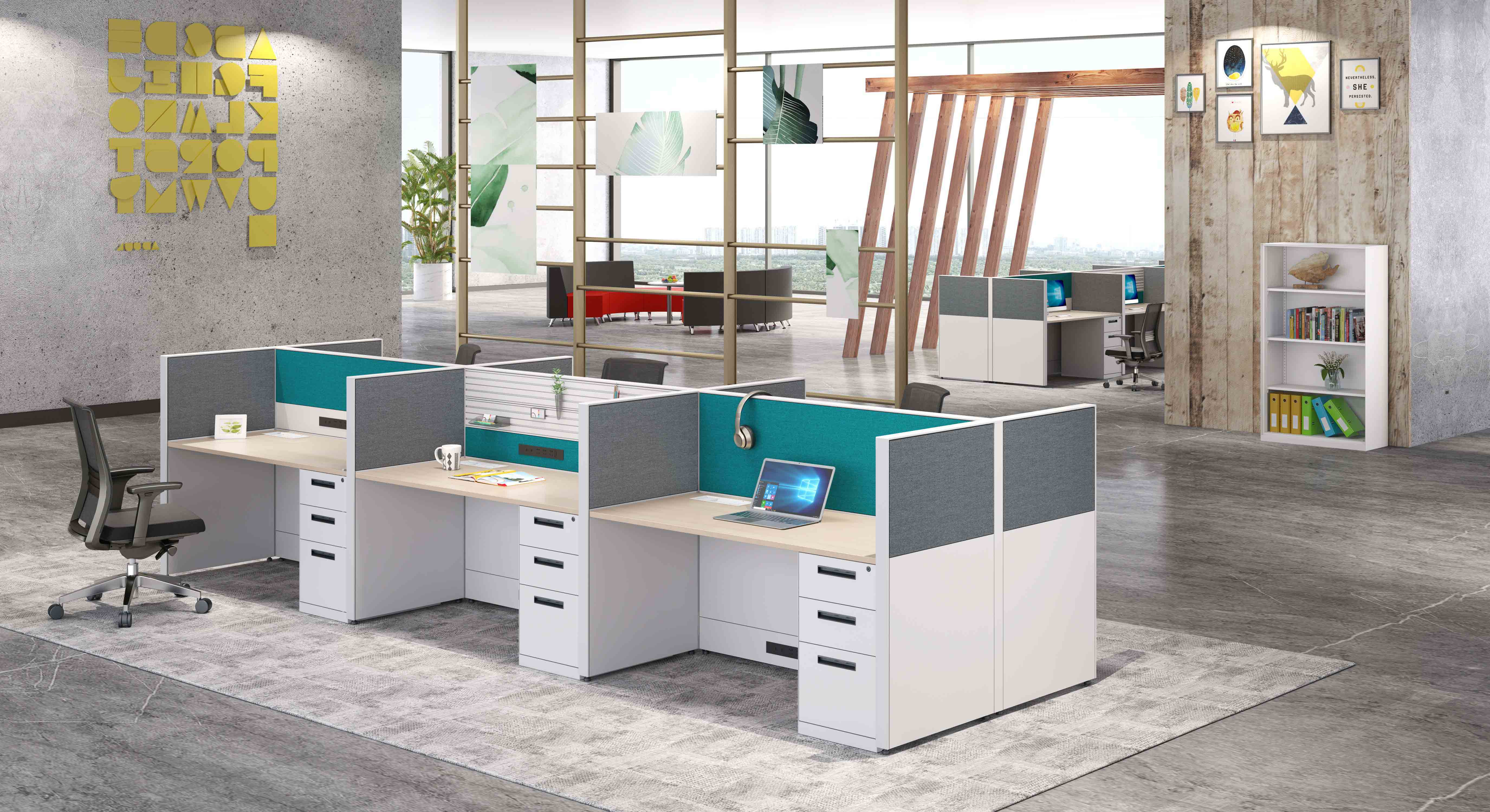 高檔時尚開放工作位系列